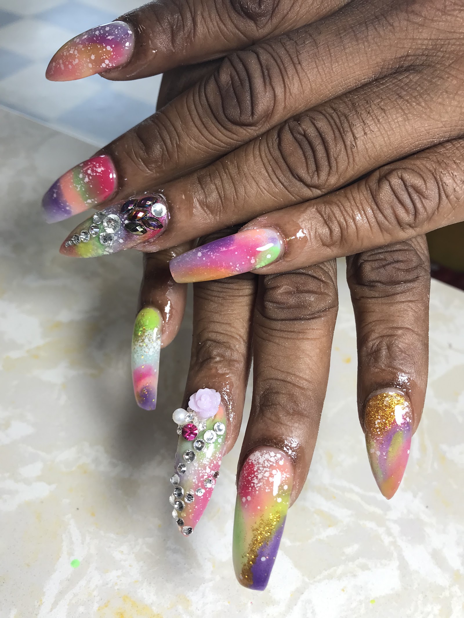 Angel Nail & Spa logo